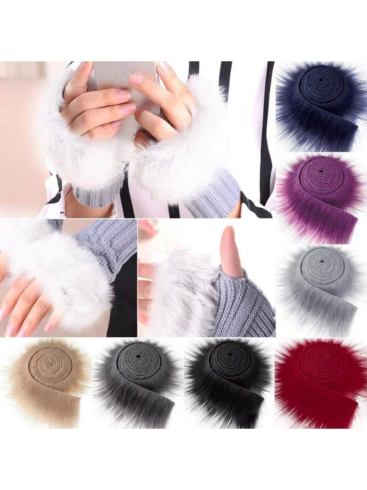 Faux Fur Fabric Costume Soft A – Christmas Tree Artificial recenzja i cena