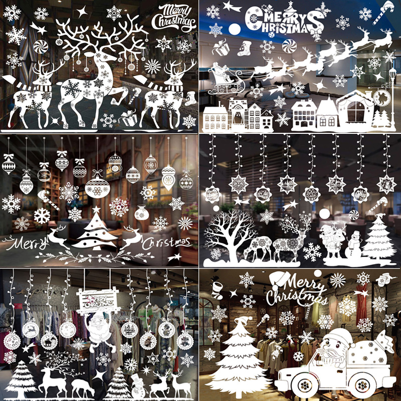 Merry Christmas Decoration Win – Snowflake Window Decal recenzja i cena