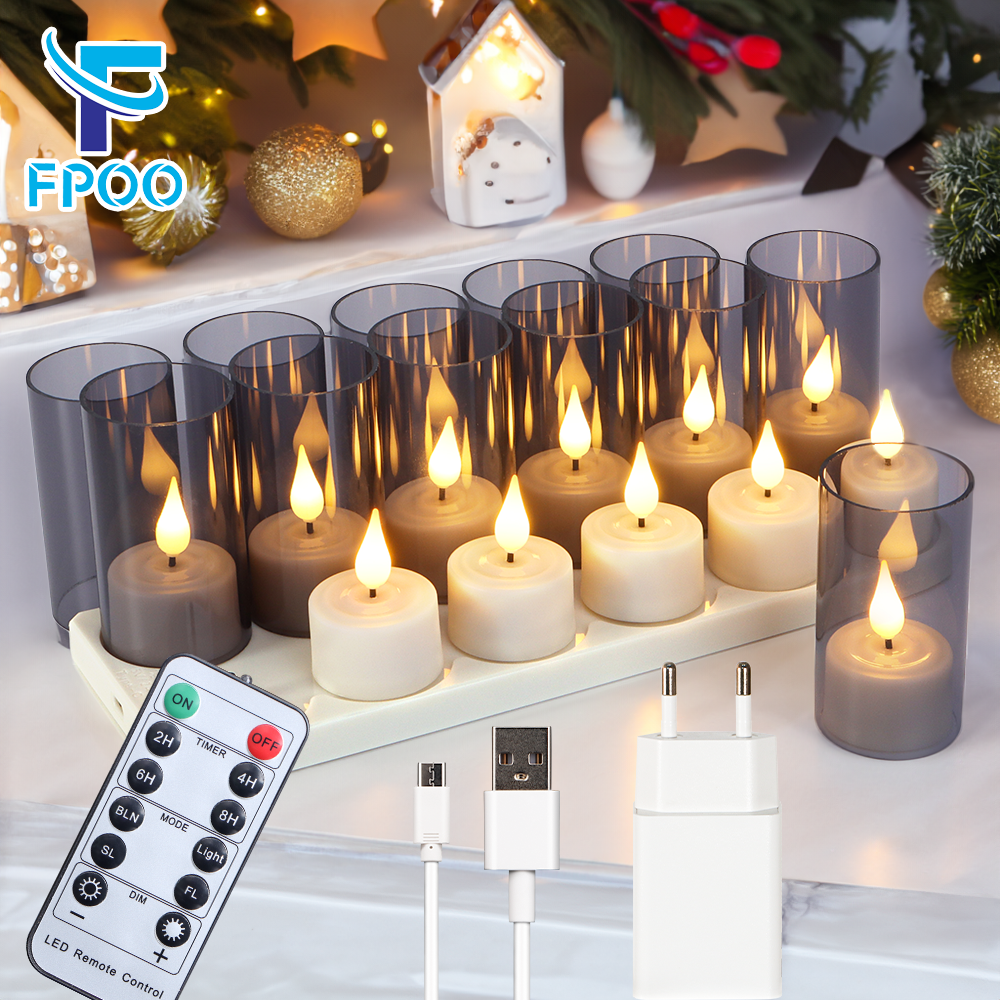 LED Candle Light Rechargeable  – Holiday Candle Set recenzja i cena