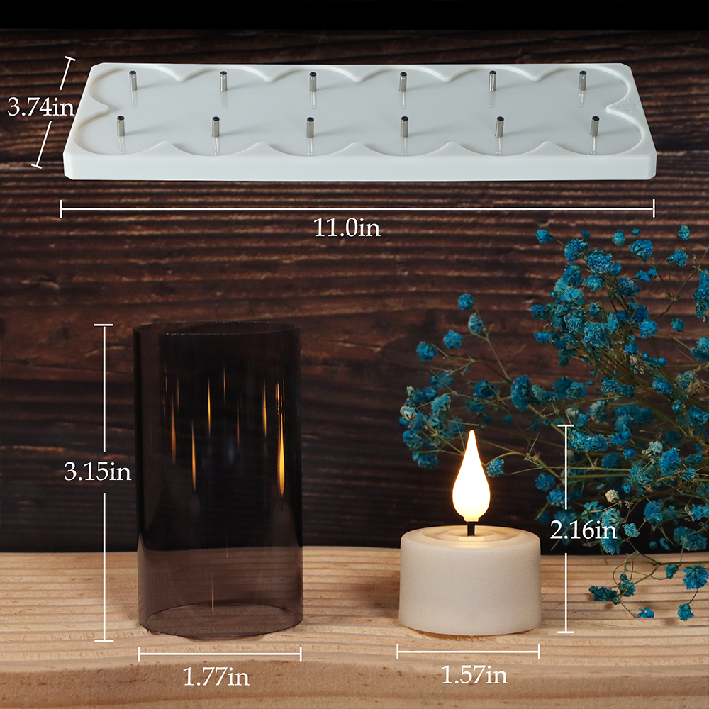 LED Candle Light Rechargeable  – Holiday Candle Set recenzja i cena