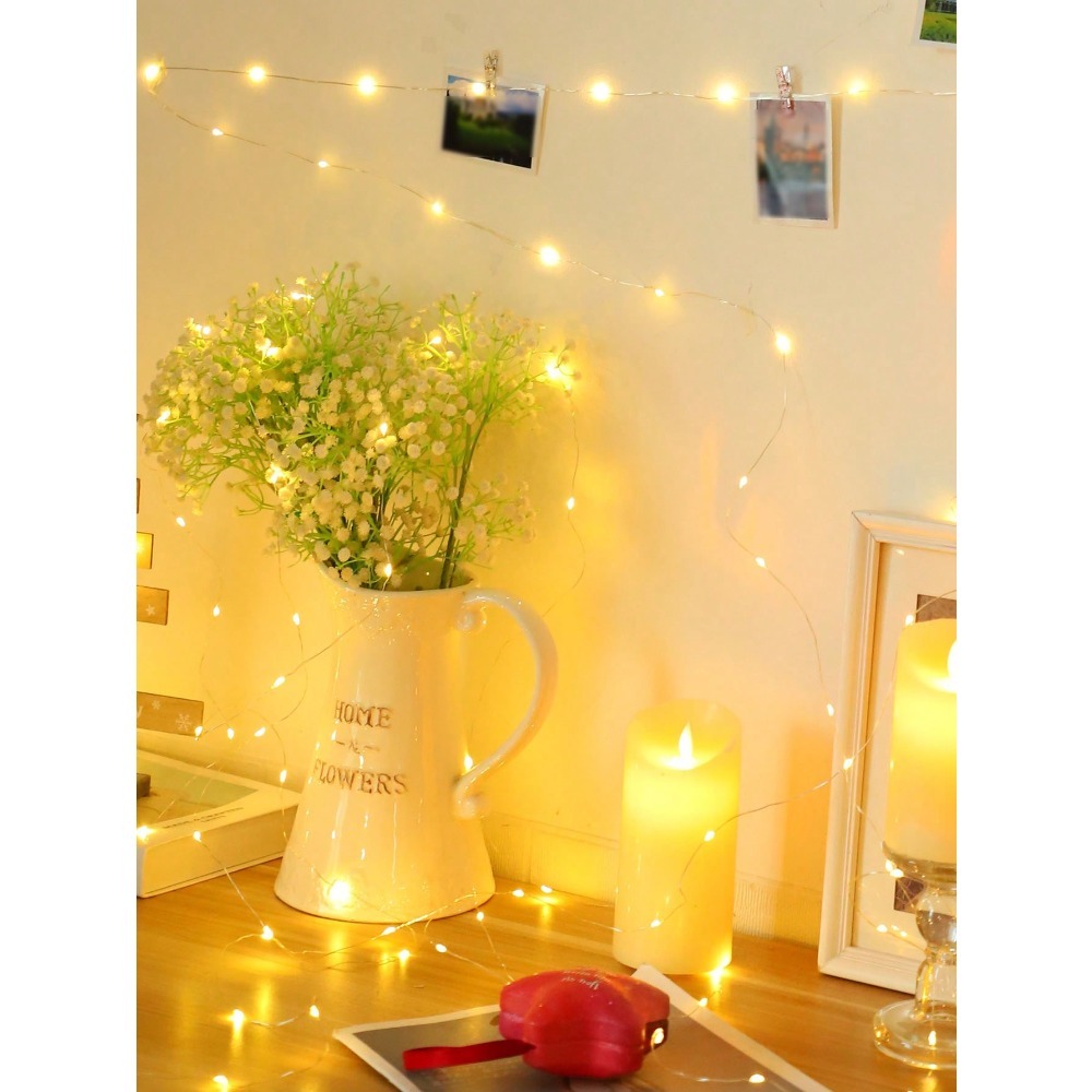 1pc Warm White LED Copper Wire – Led Fairy String Lights recenzja i cena