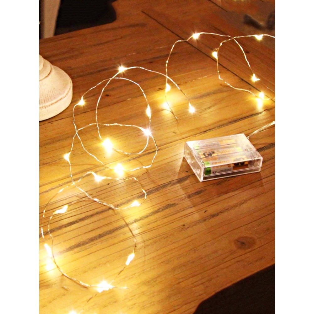 1pc Warm White LED Copper Wire – Led Fairy String Lights recenzja i cena