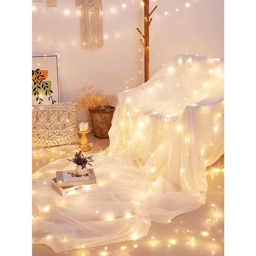 1pc Warm White LED Copper Wire – Led Fairy String Lights recenzja i cena