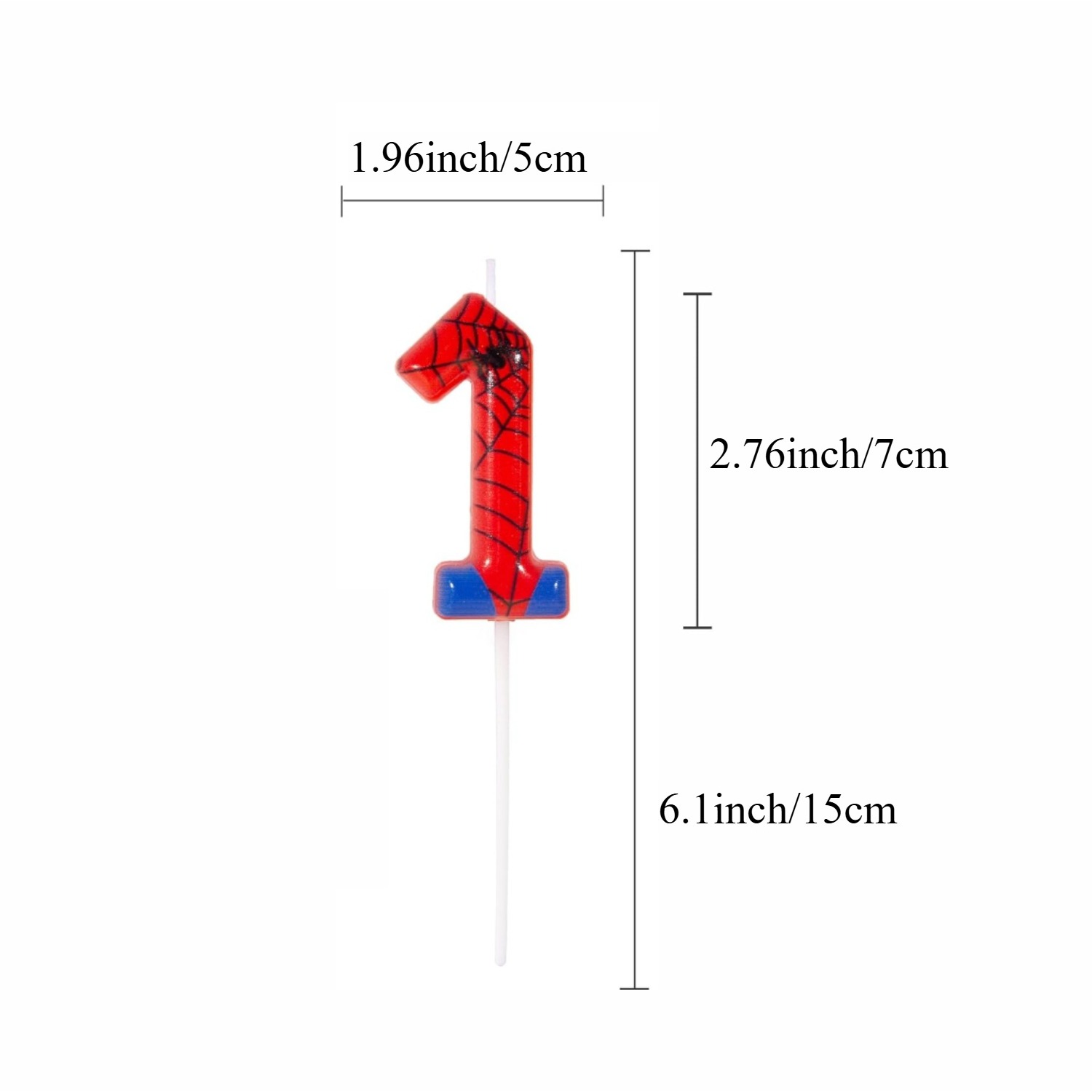 Spider Party 0-9 Birthday Cand – Holiday Candle Set recenzja i cena