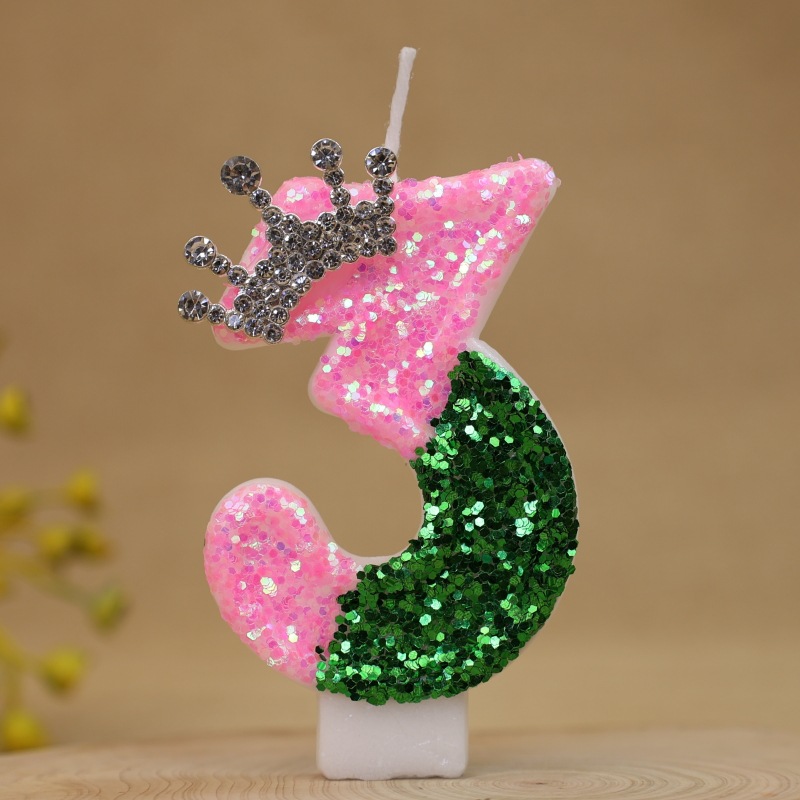 Sparkling Light Green Princess – Holiday Candle Set recenzja i cena