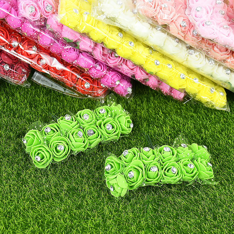 144pcs Mini Artificial Flowers – Christmas Wreath Fake recenzja i cena