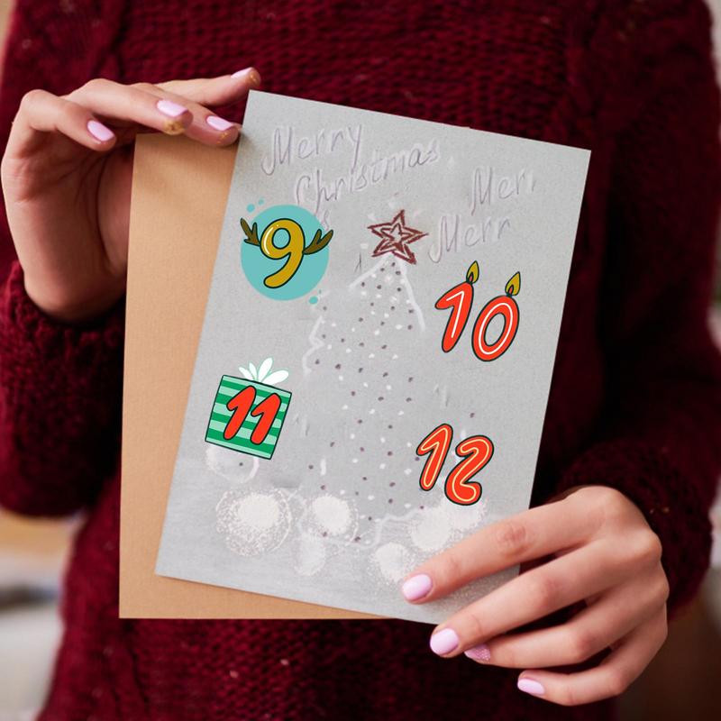 Merry Christmas Stickers Adven – Advent Calendar Gift recenzja i cena