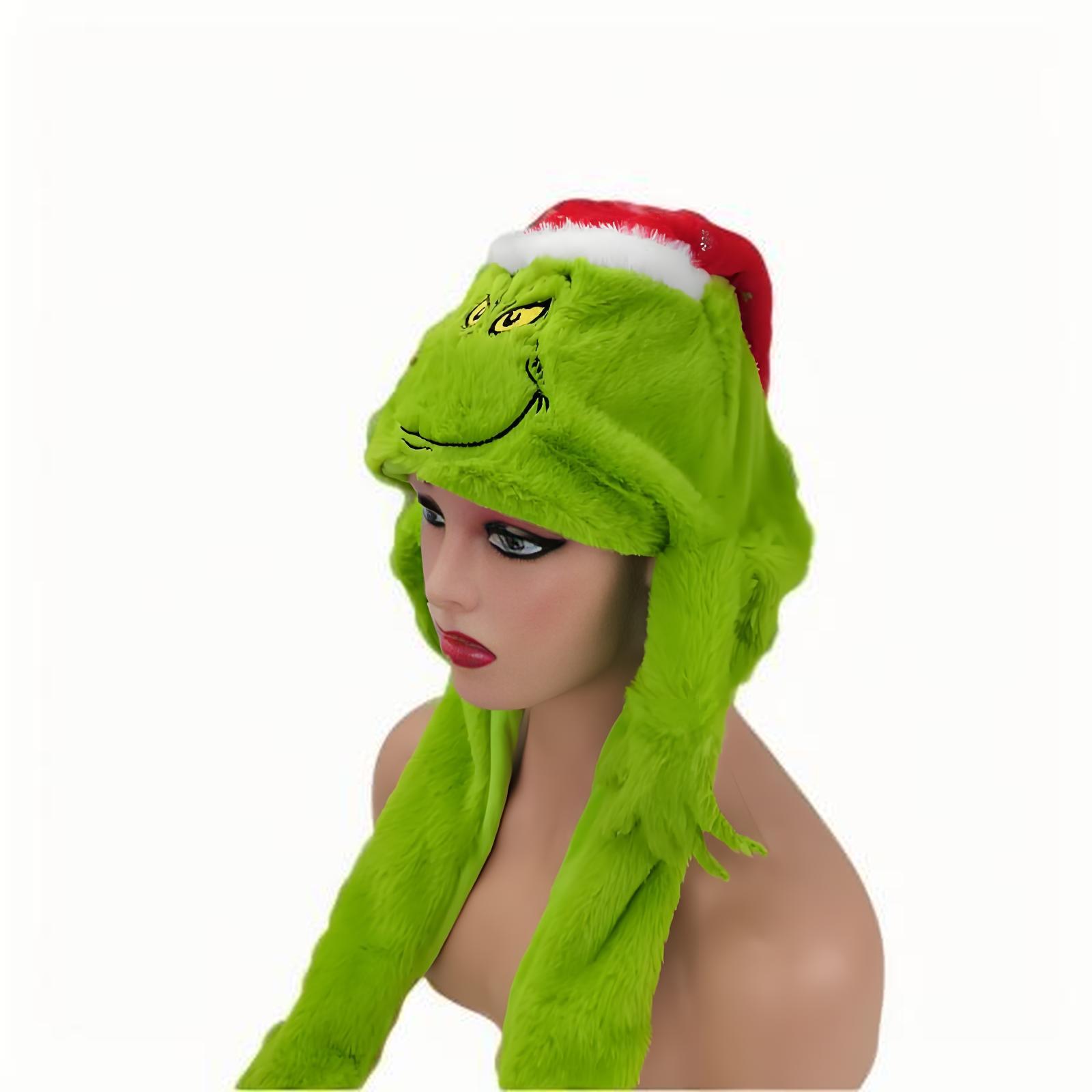 Plush Grincese Hat Cap Scarf C – Santa Hat Plush recenzja i cena