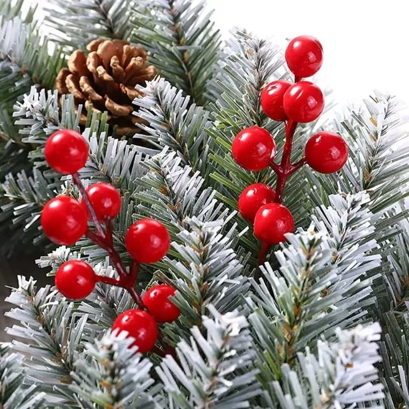 100/5PCS Artificial Red Berrie – Christmas Wreath Fake recenzja i cena