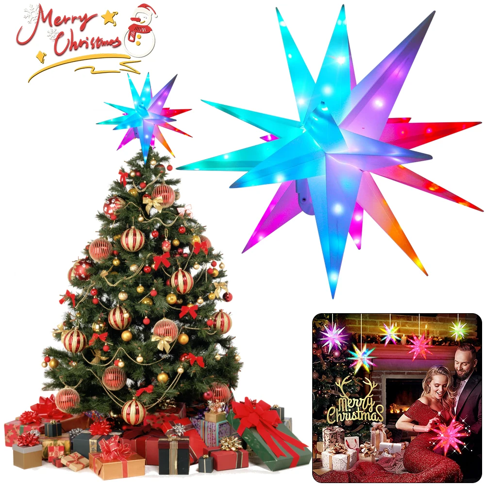 25/40/50/60CM Christmas Star L – Star Tree Topper recenzja i cena