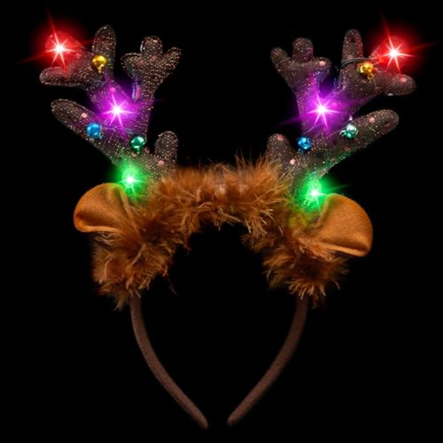 JOYIN Christmas 4PCS Reindeer  – Reindeer Antlers Headband recenzja i cena