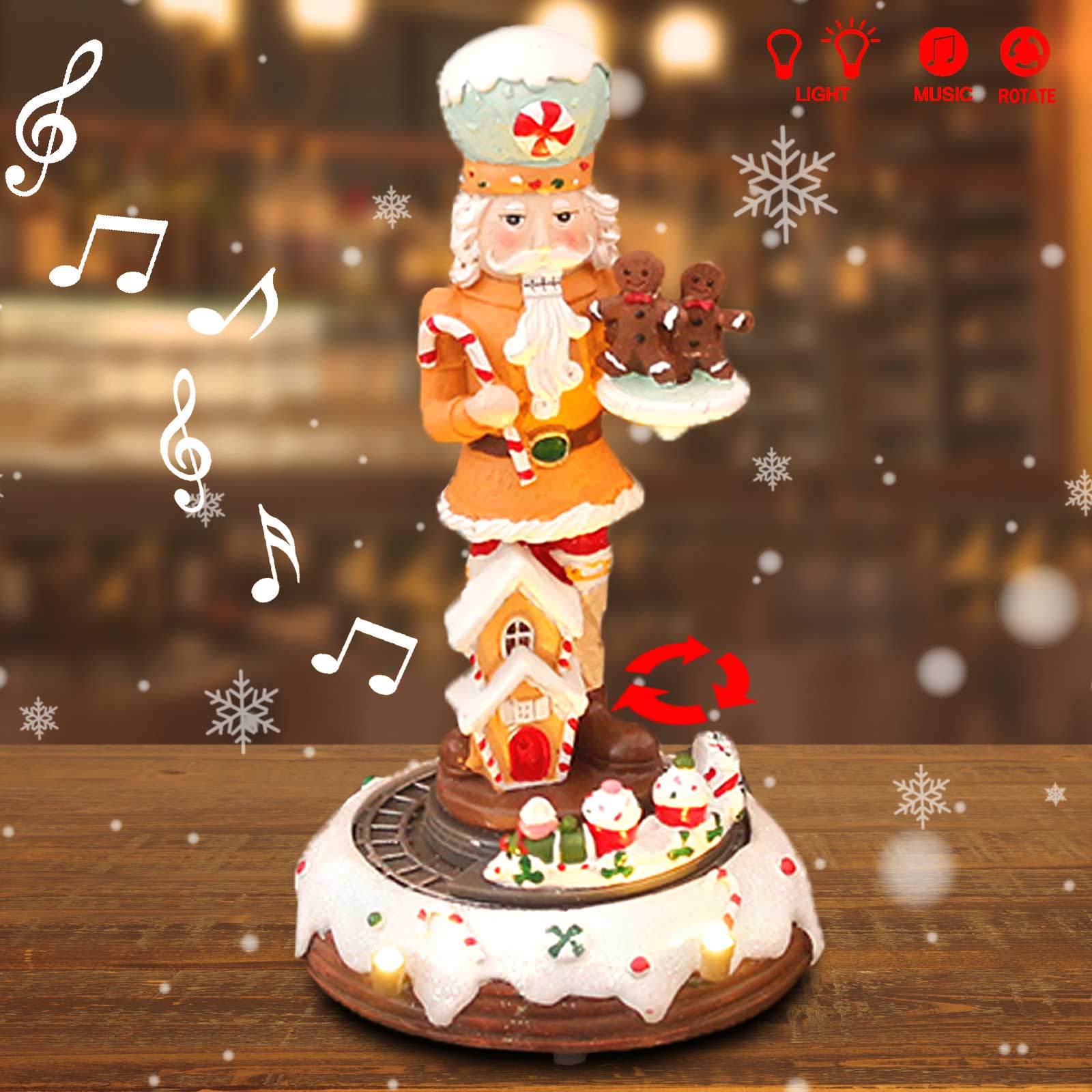Christmas Gingerbread Nutcrack – Nutcracker Figurine recenzja i cena