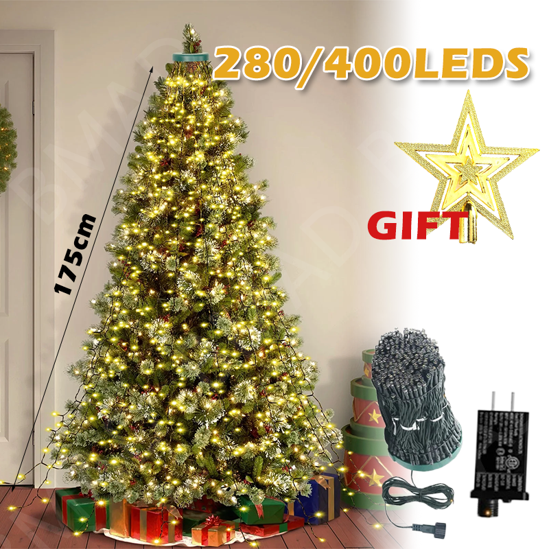 Christmas Tree Waterfall Light – Led Fairy String Lights recenzja i cena