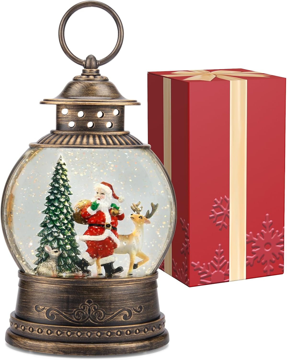 Christmas Snow Globe Lantern w – Snow Globe Musical recenzja i cena