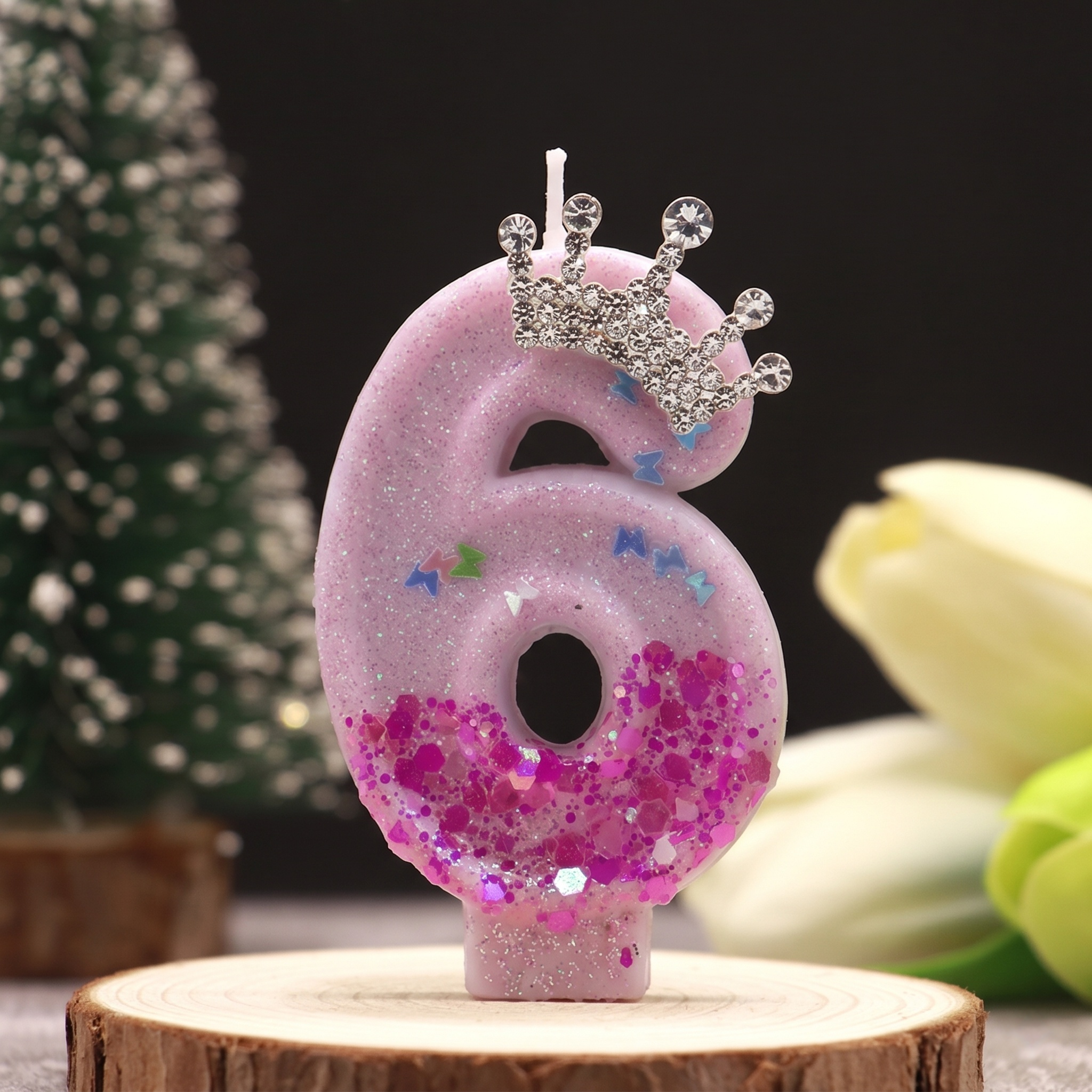 Pink Rose Red Sequins Dual Col – Holiday Candle Set recenzja i cena