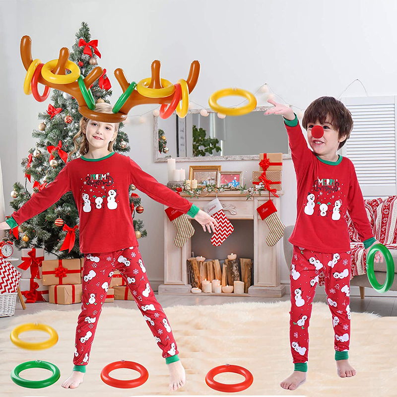 1/3/5set Christmas Game Inflat – Reindeer Antlers Headband recenzja i cena