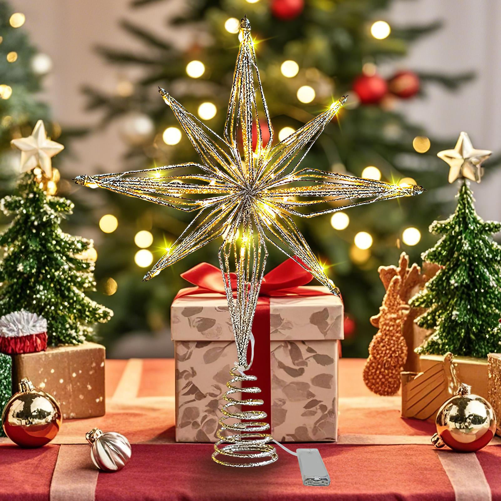 Christmas Tree Topper 3D Star  – Star Tree Topper recenzja i cena