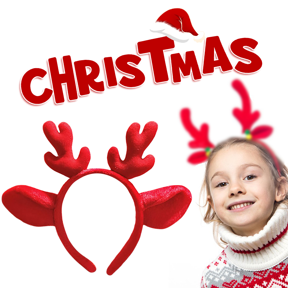 Christmas Headband Reindeer An – Reindeer Antlers Headband recenzja i cena