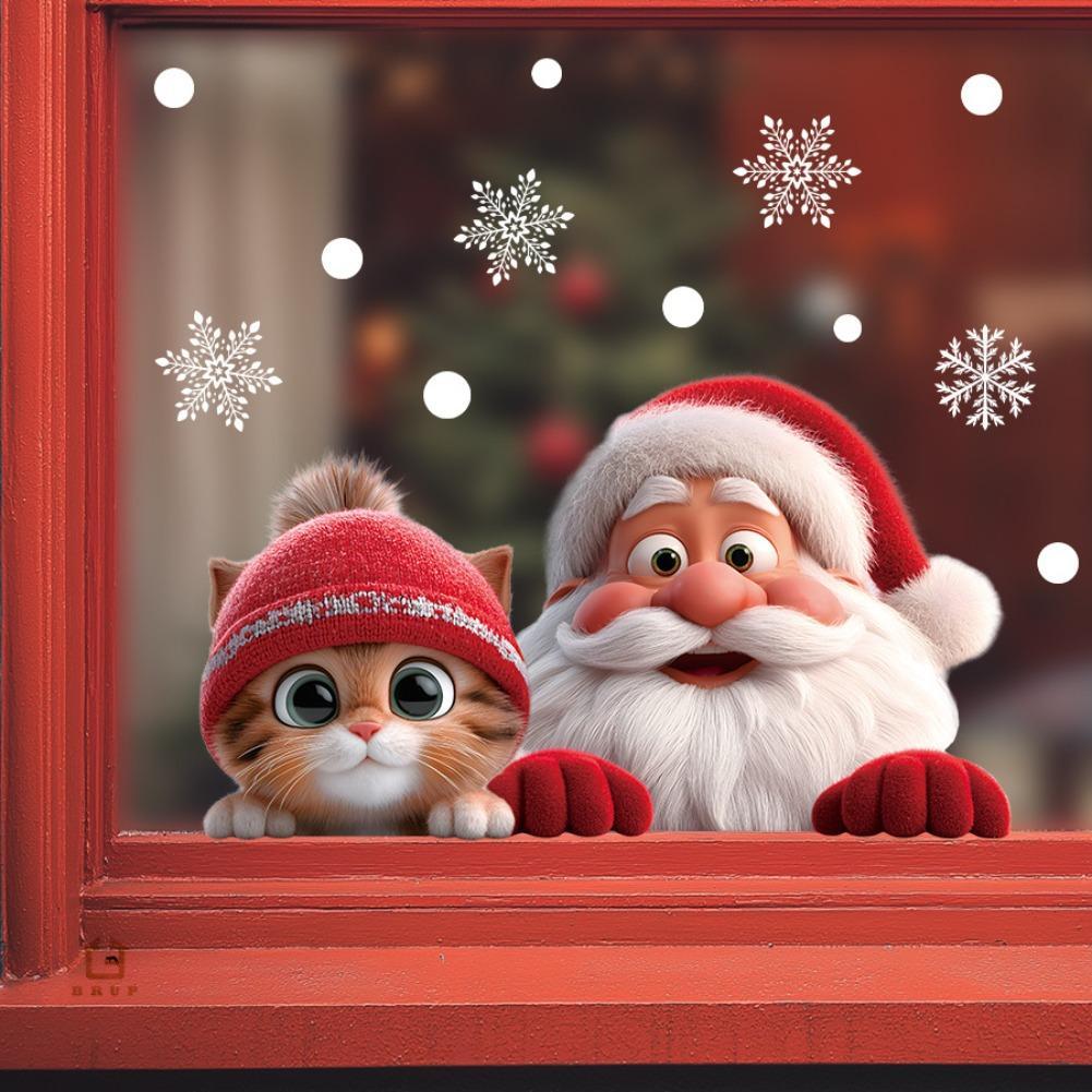 Christmas Window Door Mirror S – Snowflake Window Decal recenzja i cena
